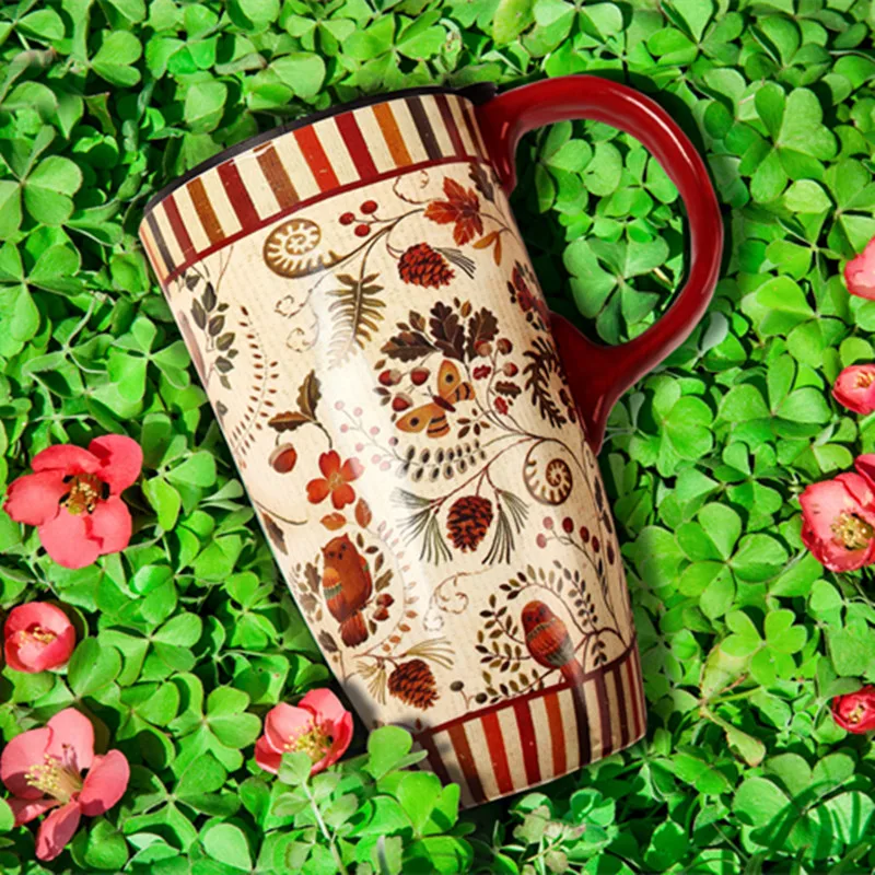 Бесплатная доставка 500 мл креативная керамическая кружка контейнер для воды