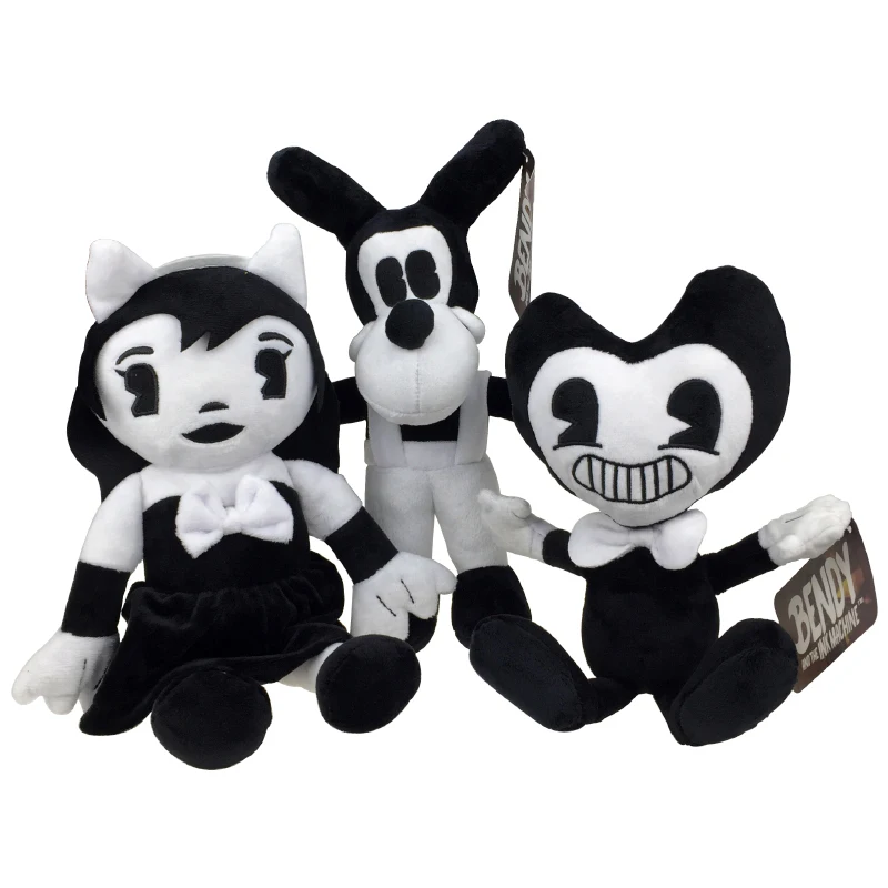 Милые плюшевые куклы Бенди из мультфильма волк Борис ангел Алиса для девочек