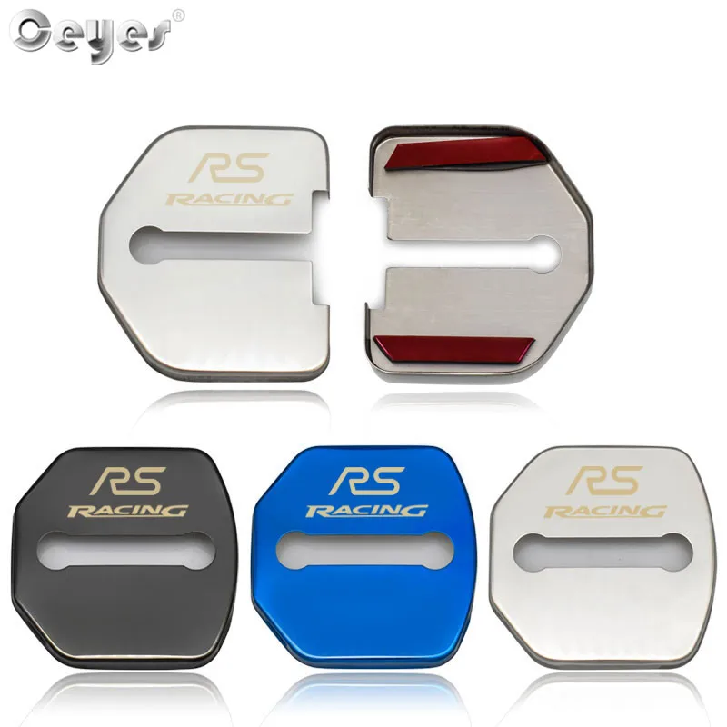 Автомобильные наклейки Ceyes чехол на дверной замок для Ford Racing Focus 2 3 Fiesta Mondeo Fusion Kuga