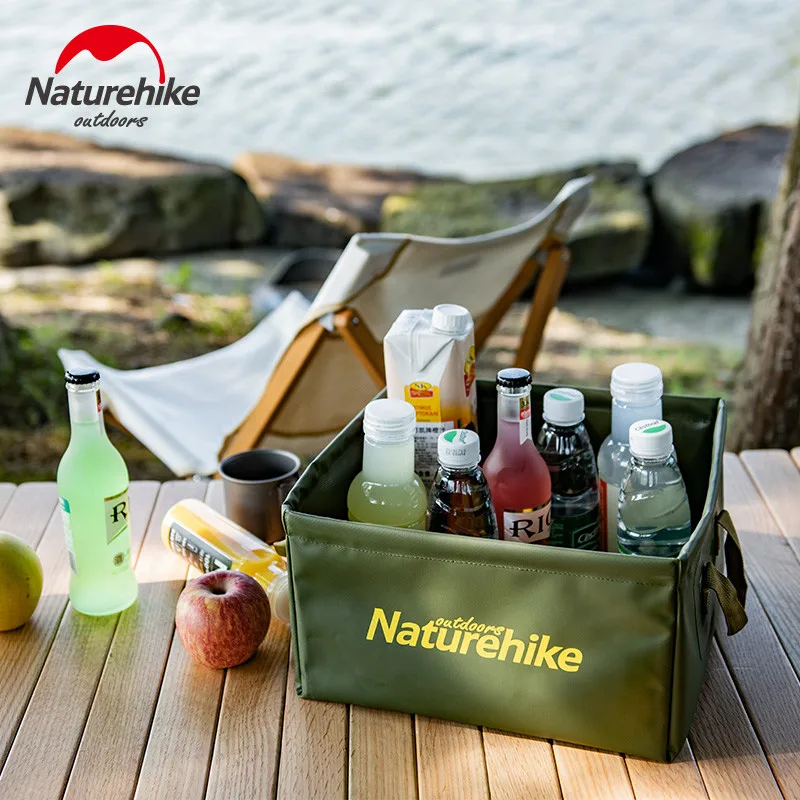 Складная квадратная раковина Naturehike большая емкость для ног из ПВХ ведро хранения