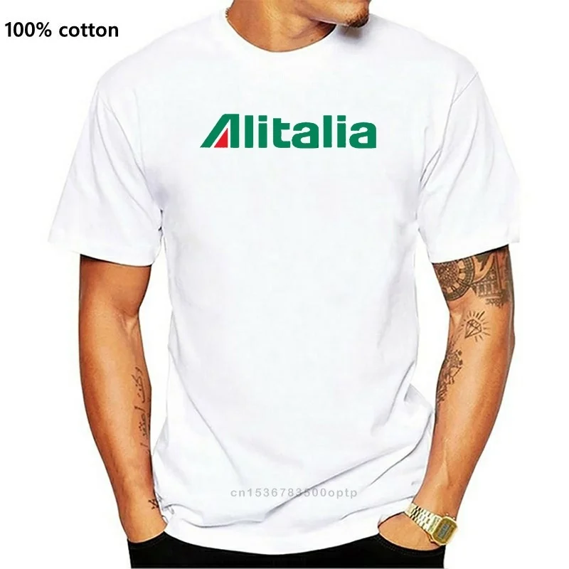 

Мужская футболка унисекс Alitalia Airline