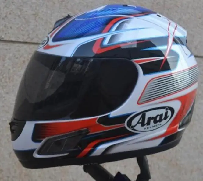 Arai шлем Rx7-Japan Топ RR5 Педро мотоциклетный шлем гоночный шлем Полнолицевой шлем мотоциклетный шлем - Цвет: 6