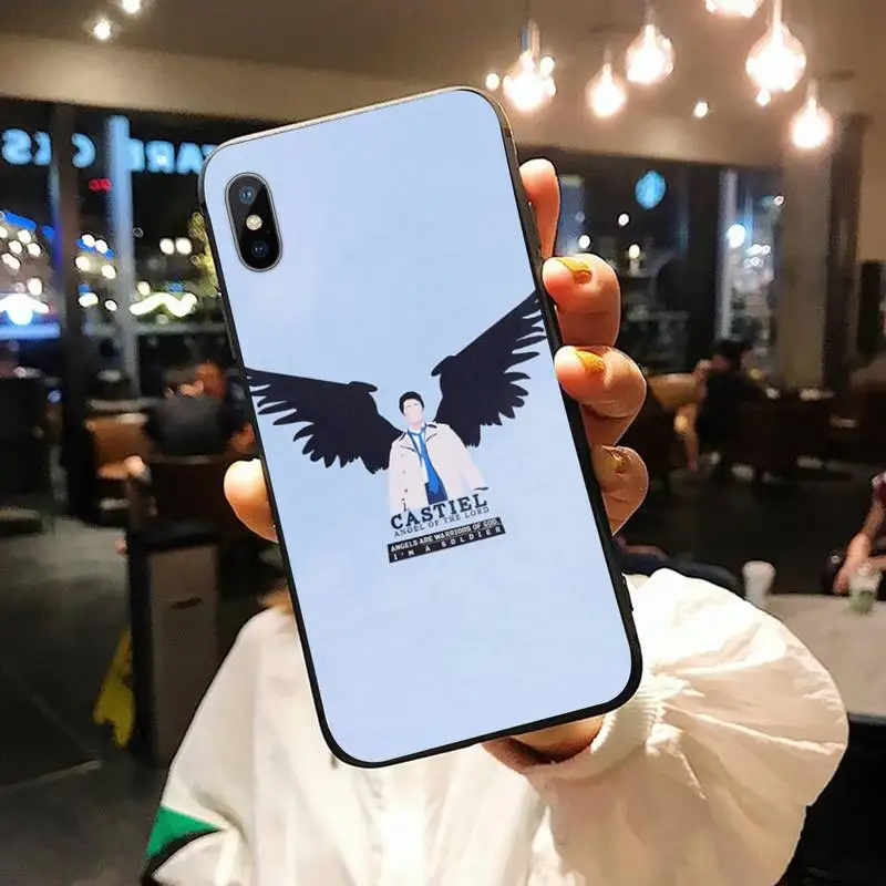

Supernatural American TV series Phone Case for iPhone 11 12 pro XS MAX 8 7 6 6S Plus X 5S SE 2020 XR
