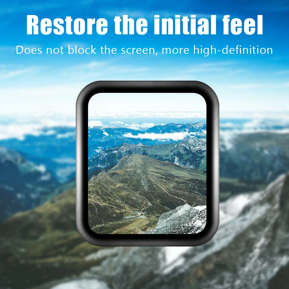 

For Xiaomi Mibro Color 20D Curved Edge Soft Protective Film For Mibro Color Smart Watch Screen Protector Accessories (Not Glass)