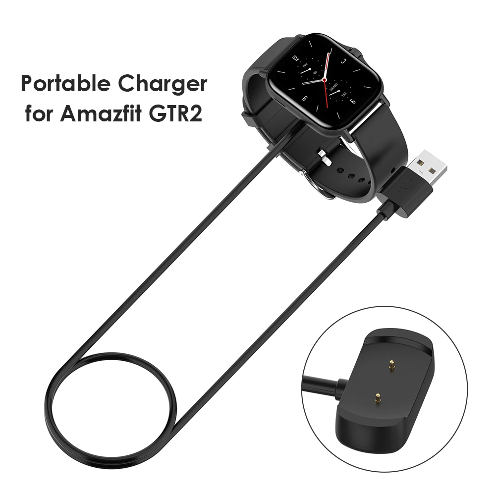 Зарядное устройство для смарт-часов с USB элегантный удобный элемент Amazfit GTS2 Mini/Pro