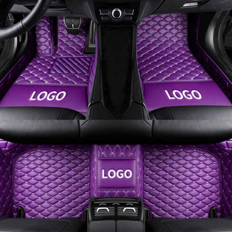 

FITFOR Car Floor Mat For Peugeot 206 2004 2005 2006 2007 2008 5008 4008 407 307 307CC 207CC