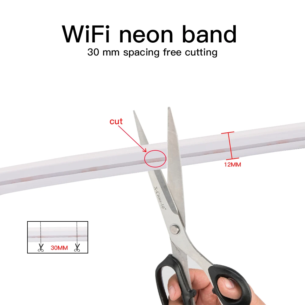 RGB светодиодный ная неоновая светильник вая полоса 12 В постоянного тока SMD3535 96