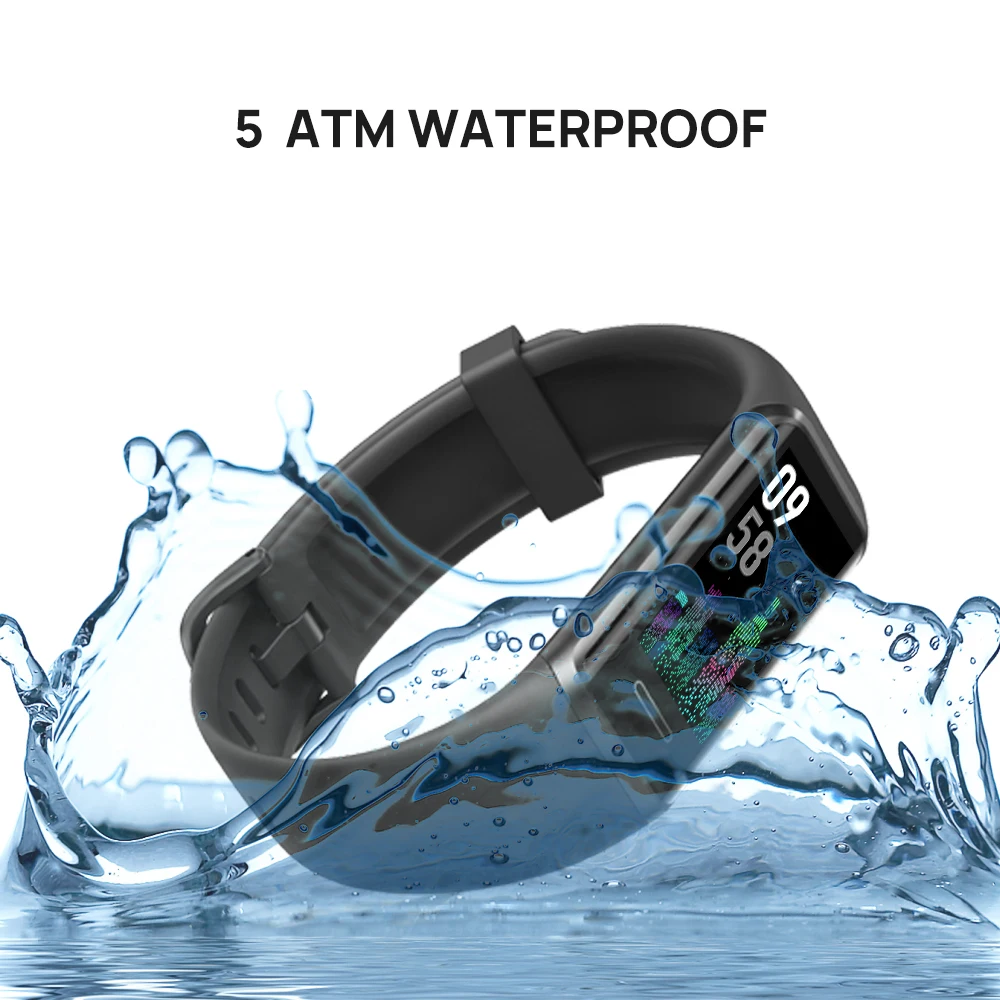 Водонепроницаемый смарт-браслет DOOGEE DG Band Bluetooth Смарт-часы для фитнеса сна
