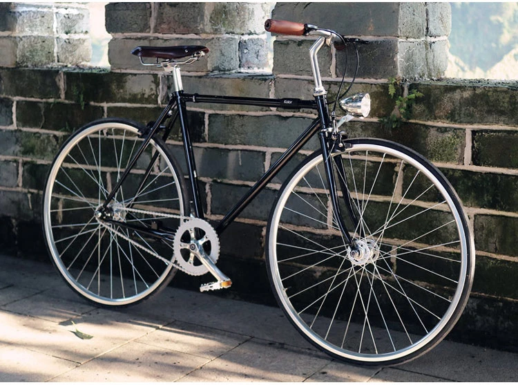 Винтажная велосипедная трековая двухколесная рама с фиксированной передачей