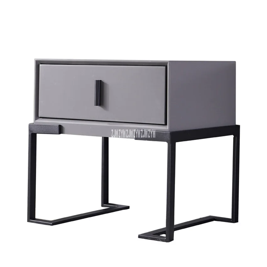 

YL008 Wood Bedside Cup board Simple Painting Nightstand Cabinet Bedroom Bedside Night Table Modern Bedside Locker With Drawer