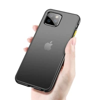 new dual color matte case for iphone 11 pro max xs masxr678 plus case shockproof slim luxury silicone phone cover 10pcslot