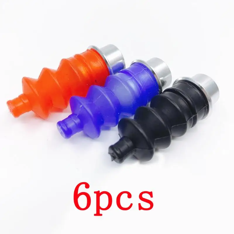 6 шт. короткие резиновые сильфоны радиобокс уплотнения для 1 8/2 мм сервопривод