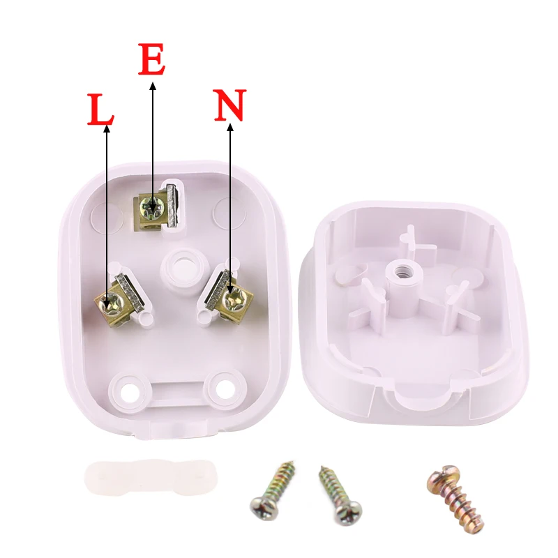 2 шт. разъем электропитания переменного тока 10 А/16 А|Электрические вилки| |