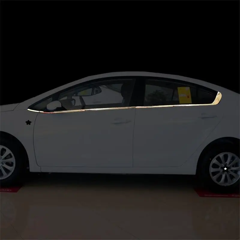 Декоративные Automovil окна автомобиля внешние украшения стикер полосы протекторы