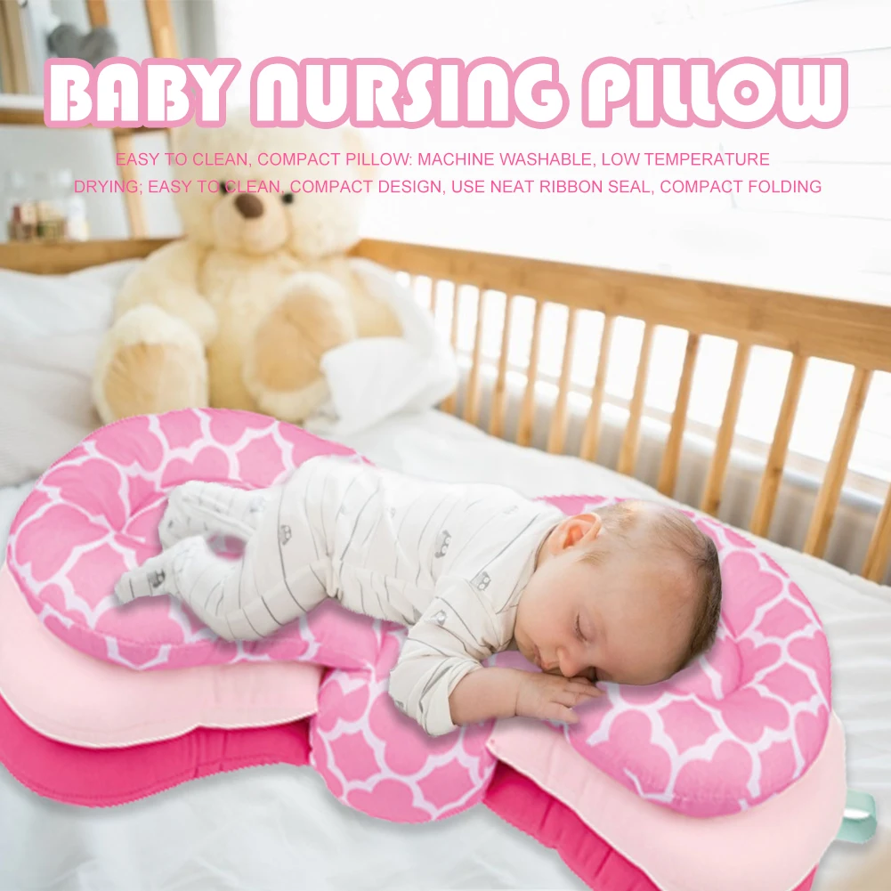 

Подушка для грудного вскармливания и кормления младенцев подушка для поддержки сна многослойная Регулируемая хлопковая Подушка для кормл...