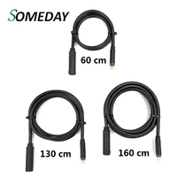 someday electric bicycle motor extension cable 600 1300 1600mm 9 pin waterproof cable for ebike conversion kit