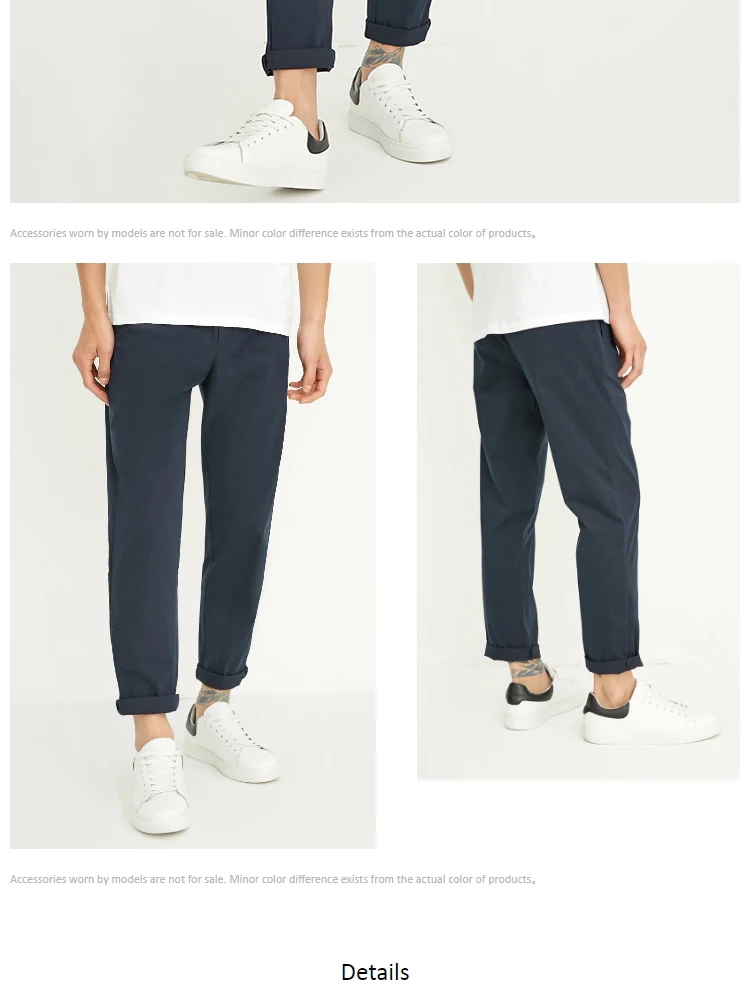JackJones мужские хлопковые повседневные эластичные брюки мужская одежда 218314541