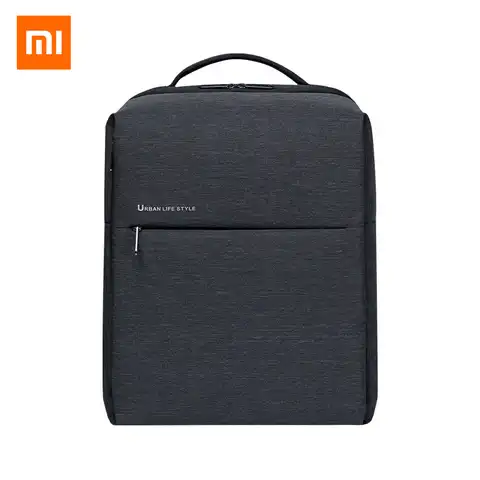 Рюкзак Xiaomi Mi City 2 для мужчин и женщин, оригинальный водонепроницаемый дорожный деловой городской рюкзак для ноутбука 15,6 дюйма