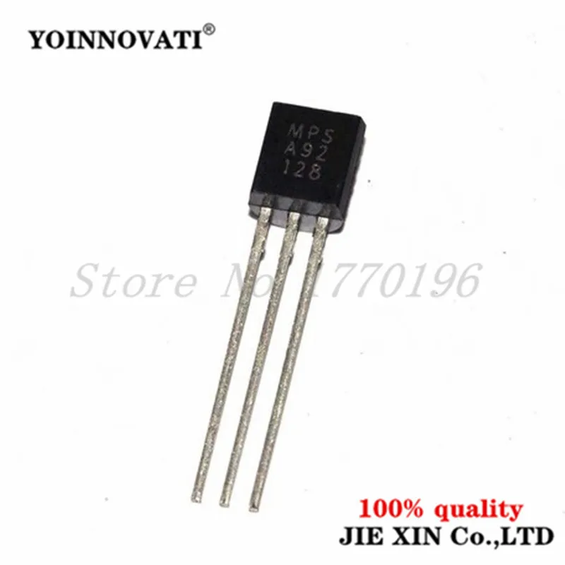 100PCS MPSA92 A92 TO-92 TO92 triode transistor New original | Integrated Circuits