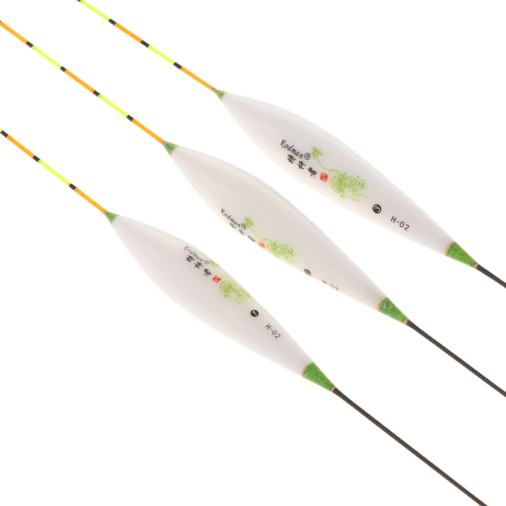 3 шт. Рыболовные Поплавки удочка для ловли карпа пресноводная вода |