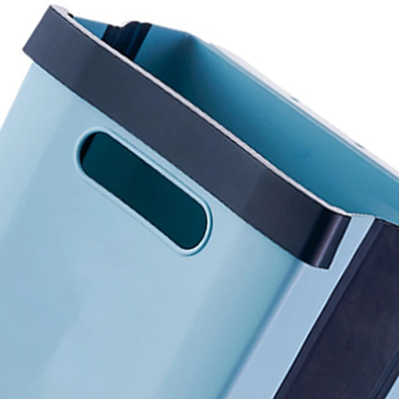 

Kitchen Hanging Trash Can,Collapsible Trash Bin Small Compact Garbage Can Attached to Cabinet Door Kitchen Car Waste Bin