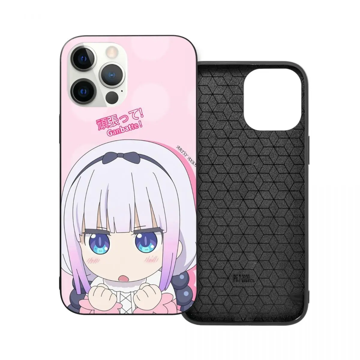 

Бампер Kanna Ganbatte для iPhone 12, 11, Xs, Xr, X, Pro Max, Mini 7, 8, Se2 Plus, 6, 6S