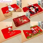 Фланелевый ковер PATIMATE с новым годом 2022, Рождественское украшение 2021, рождественские украшения для дома, рождественские подарки