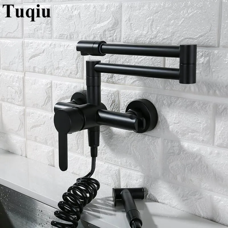 Смесители для кухонной раковины смеситель из твердой латуни горячей и холодной