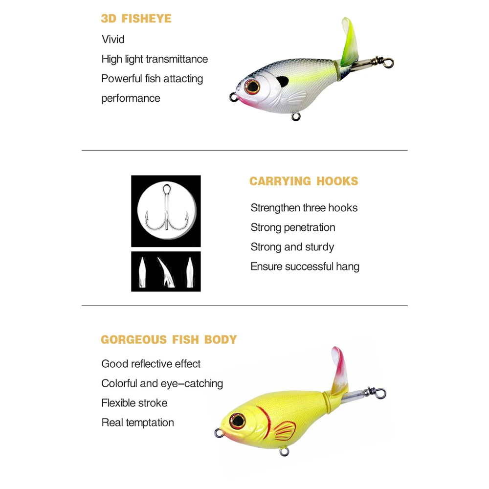 Новинка 2021 7 5/9 см 2-сегментная Тонущая искусственная приманка крючки VMC для ловли