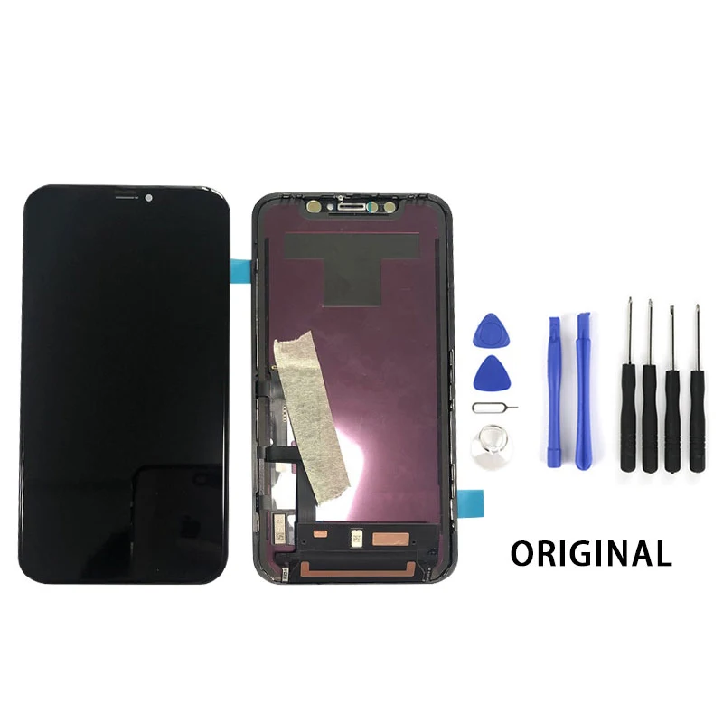 Оригинальный ЖК-дисплей для Iphone XR сенсорный экран дигитайзер в сборе запасные