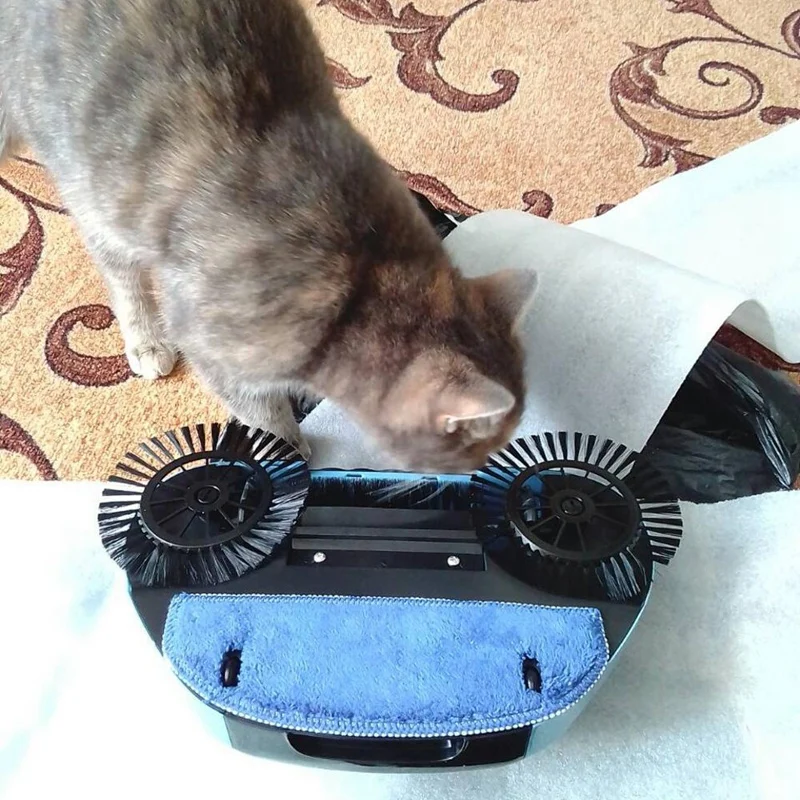 Нержавеющая сталь ing Machine Push Type ручная ручка для совка метлы бытовая Чистящая