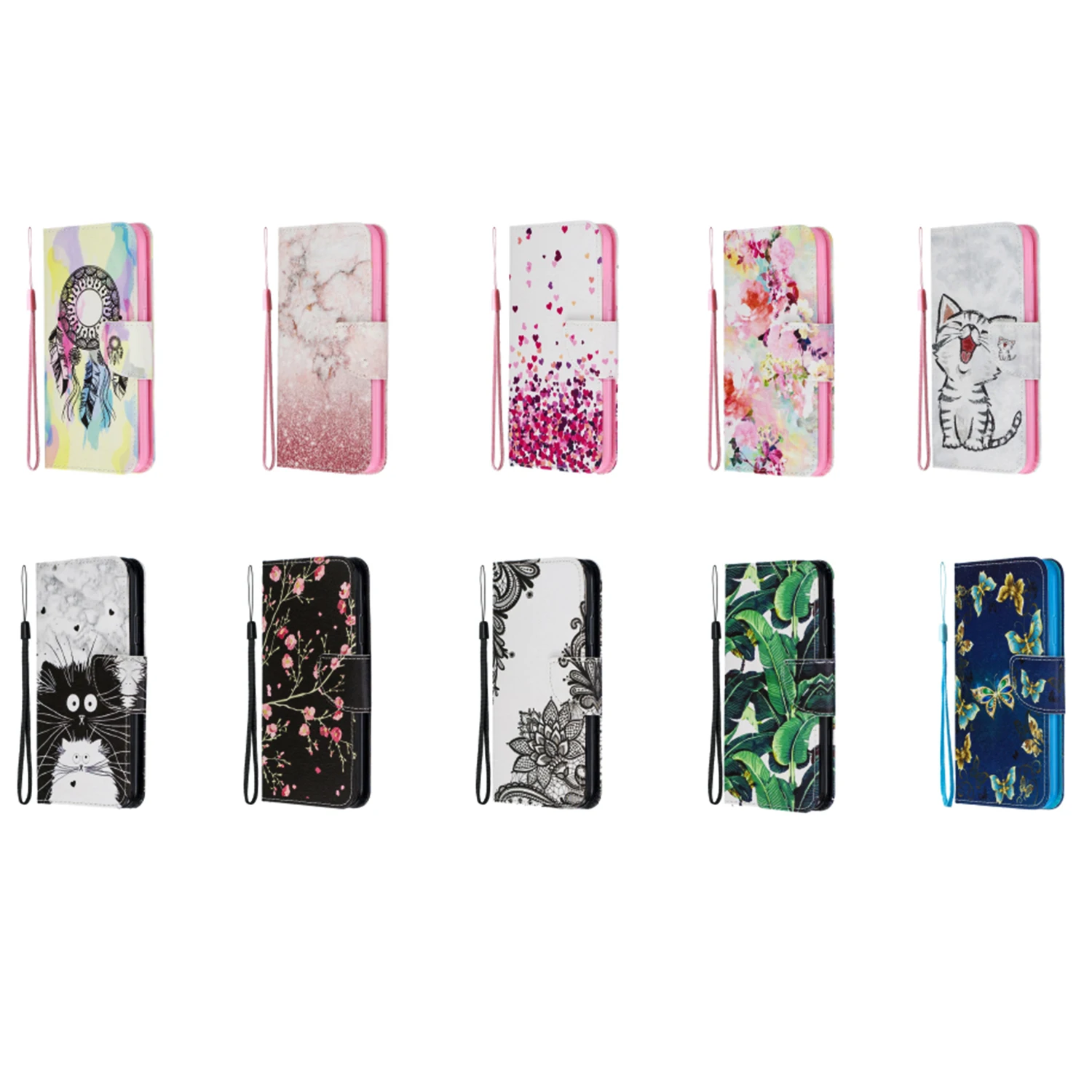 Кожаный чехол на для Fundas iPhone 5 5S 6 6S 7 8 Plus X чехол для Coque iPhone 11 Pro XS чехол для MAX XR чехол-портмоне с откидной крышкой чехол-держатель для телефона