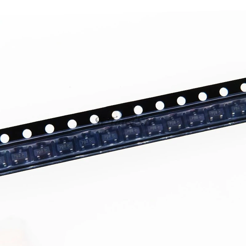 100 шт. 2N7002LT1G SOT23 2N7002 SOT-23 SMD 702 MMBT7002LT1G 60 V 115 mA n-канальный Новый и оригинальный