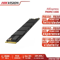 hikvision ssd 3500mbs 512gb 1tb m 2 2280 ngff nvme pcie internal solid state disk for laptop desktop 3d nand tlc disk e3000