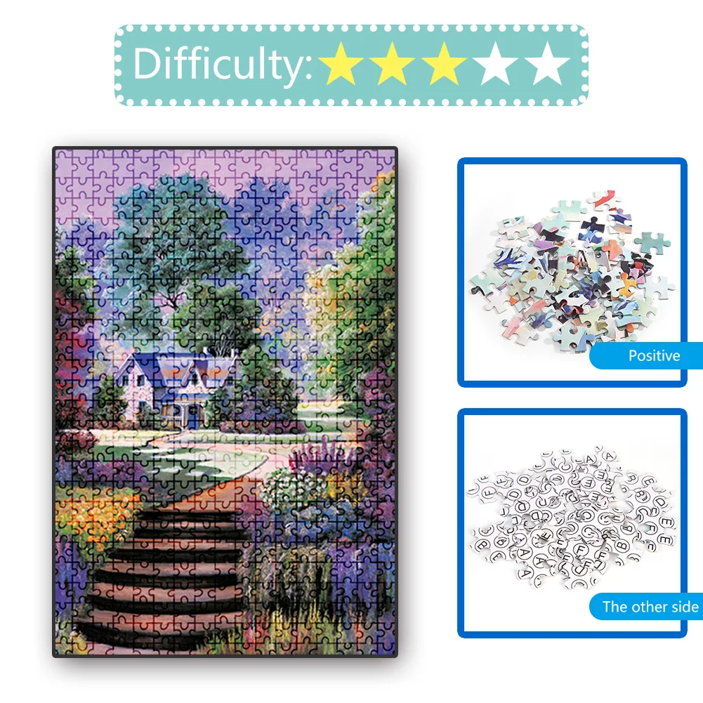 

1000 Piece Puzzle 75*50cm Puzzle Large Children Adult Educational Puzzle Toy Handmade Bedroom Decoration Sticker