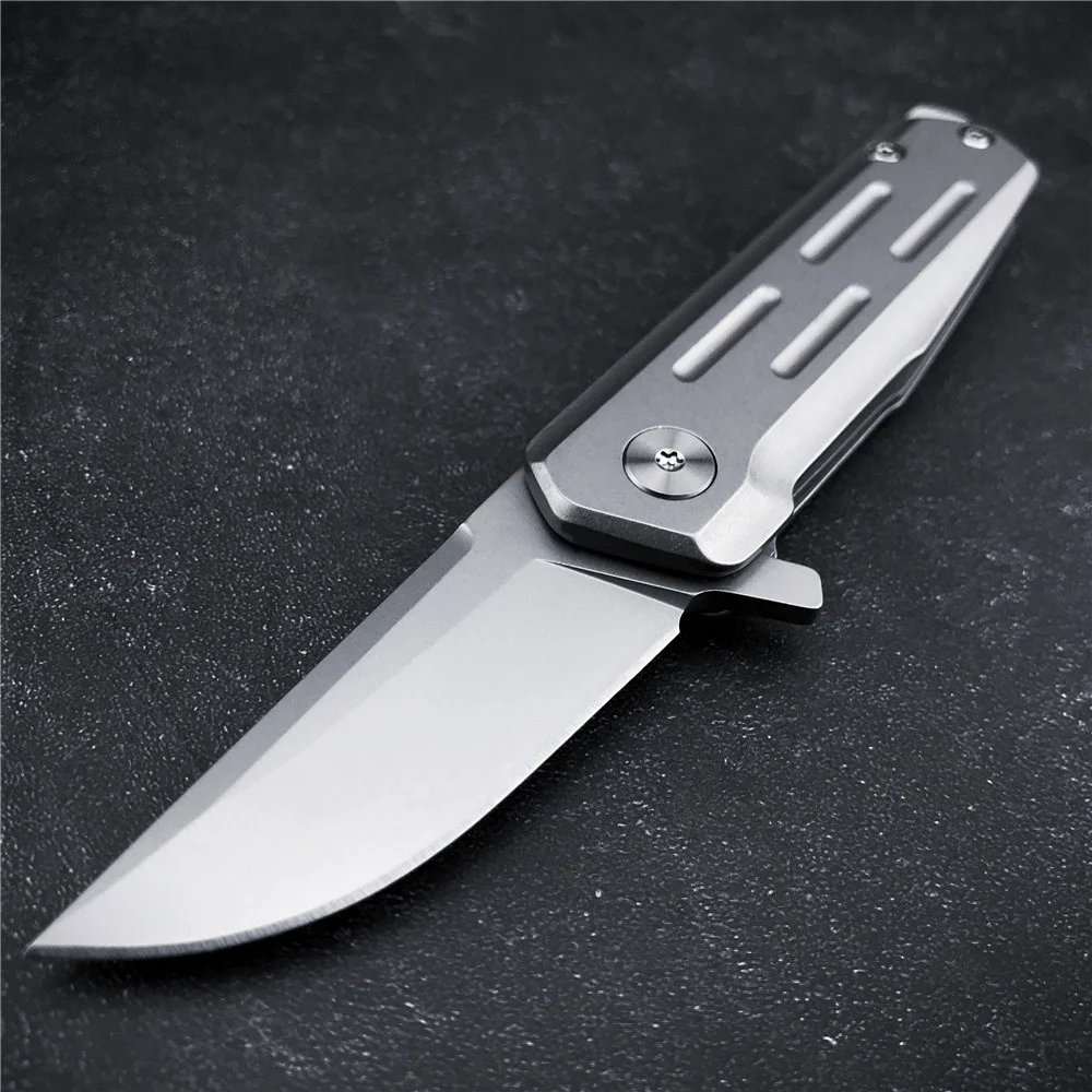 

Mini Folding Knife D2 Blade 440C Handle Outdoor Portable Knife Camping Survival Knife Military Tactical Knife Diving Knife EDC