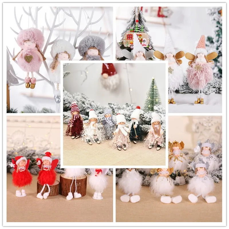 

1 шт., подвеска в виде куклы для рождественской елки