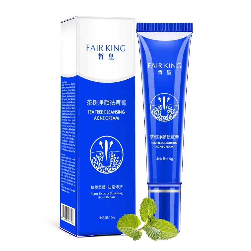

15g Tea Tree Anti-acne Cream Pimples Eliminating Repairing Smooth Face Skin Care Repair Facial Skin