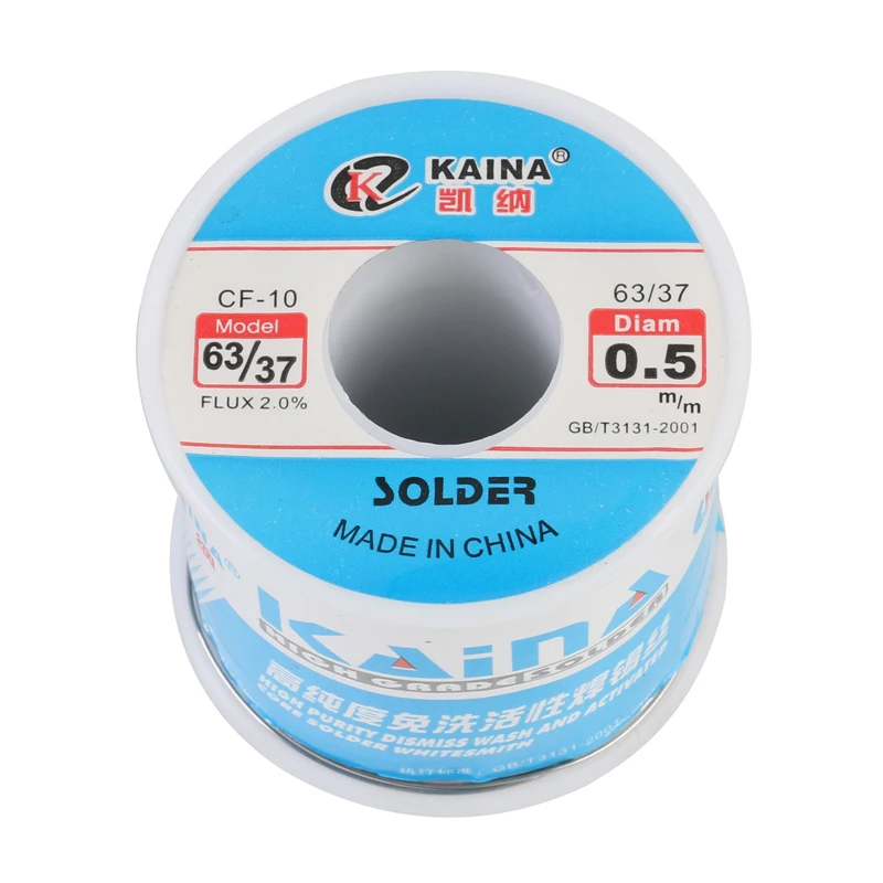 KAINA 0,4/0,5/0,6/0,8/1 мм 450g проволочного припоя 63/37 свинцово-оловянные оловянный припой припоя канифольное ядро припоя Пайка с флюсом сварки