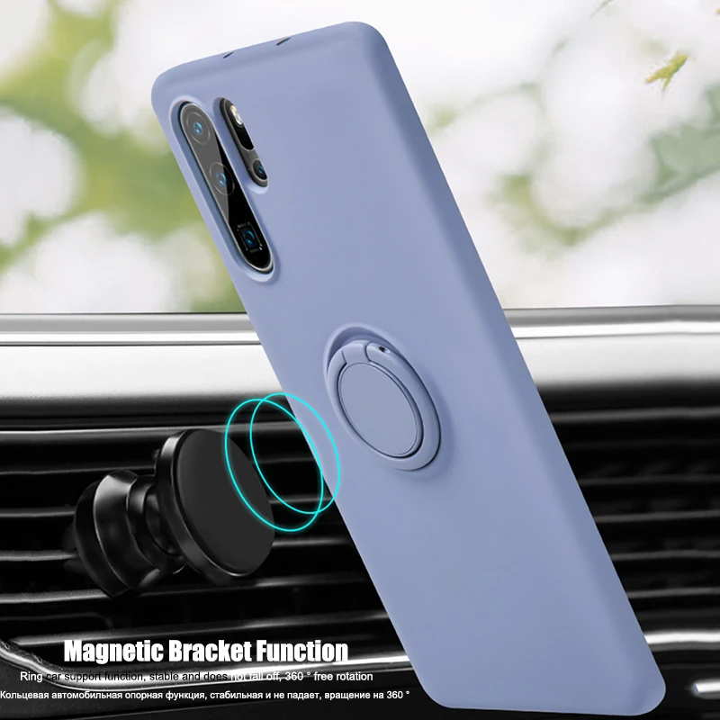 Оригинальный жидкий силиконовый чехол для Huawei P40 30 P20 Pro Mate 20 Honor V30 мягкий
