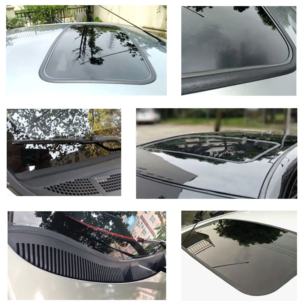 300cm Car Waterproof Rubber Sealing Strips Trim For Auto Front Rear Windshield Sunroof Triangular Window Edge Weatherstrip | Автомобили и