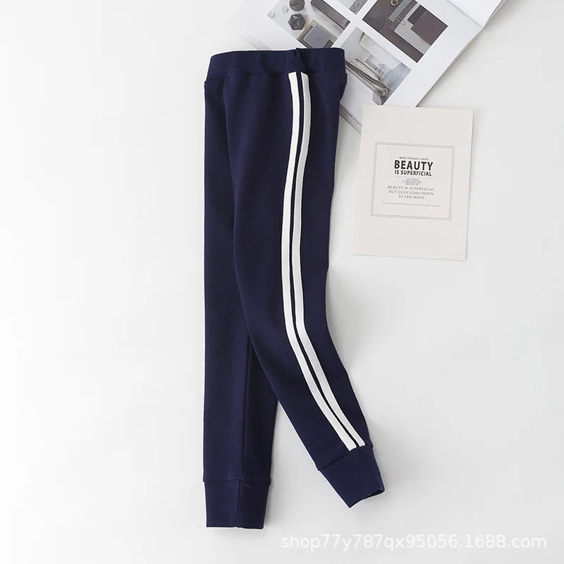 

2021 New Spring Autumn Children's Leggings Boy Girl Clothes Skinny Casual Sports Trousers Boys Girls Pants Fashion Kids Clothing