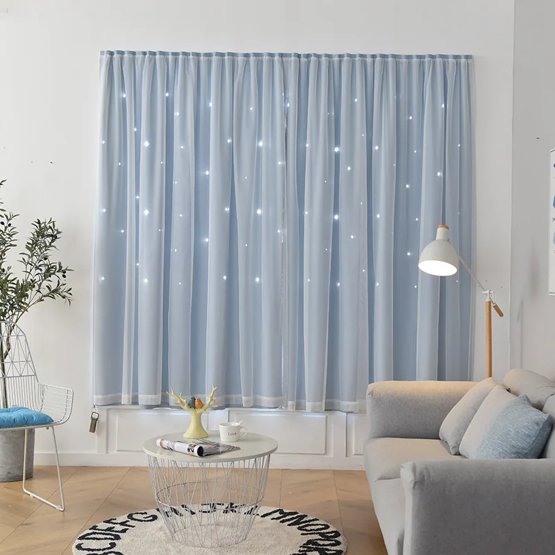 Корейские высокоточные занавески на липучке без перфорации затеняющие красные