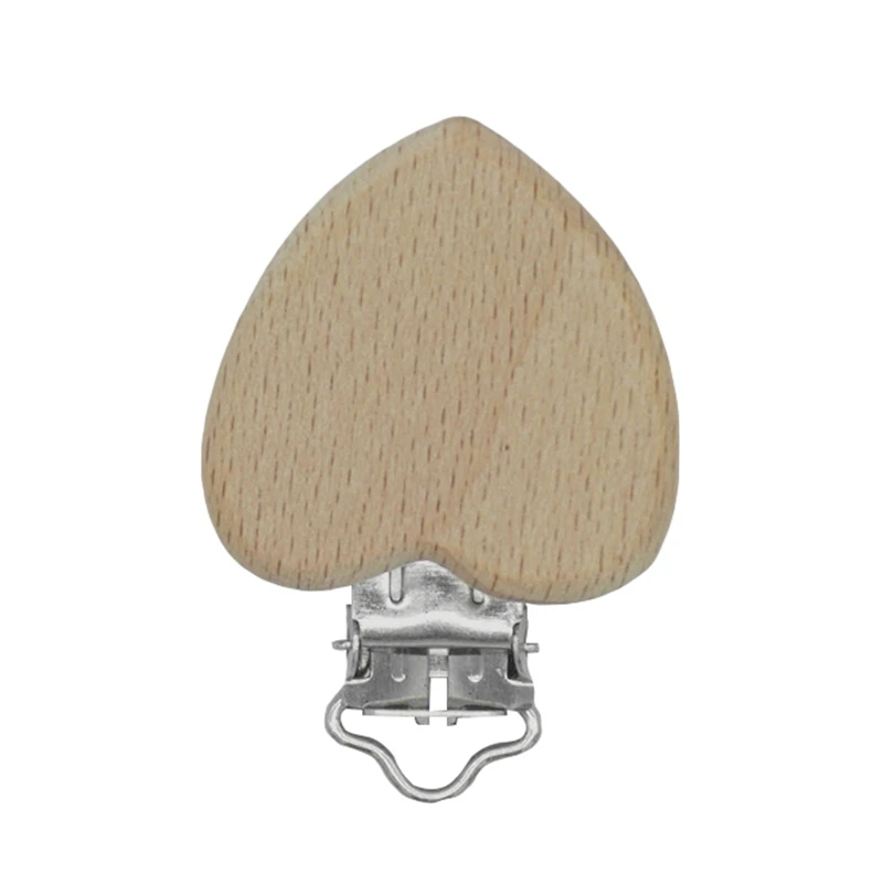 В форме милых животных соска зажимы деревянная держатель цепи детское дерево