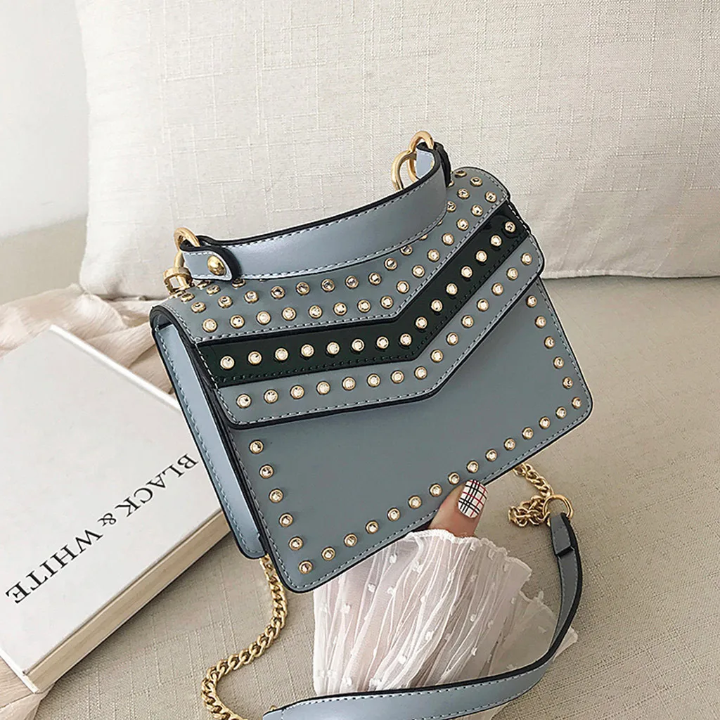 Сумки для женщин 2019 Новая Осенняя модная сумка мессенджер маленькая квадратная