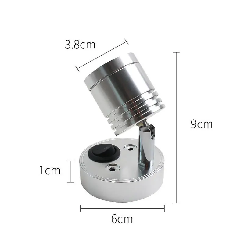 

LED Spot Light 12V Spotlight Lamp Ceiling Spots Focus LED Downlights Foldable Fixture Down Lights Indoor Lighting For Houseshold