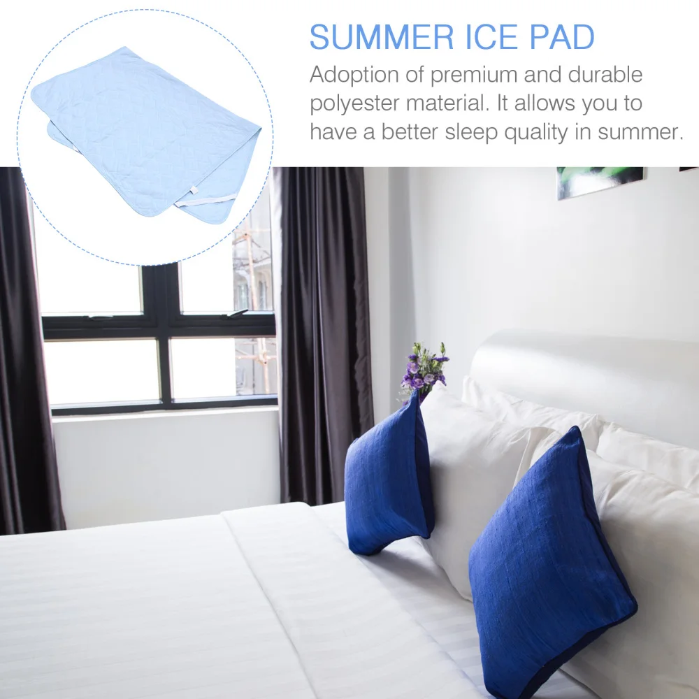 

Cooling Ice Pad Bed Washable Rapid Cooling Cushion Mat for Living Room