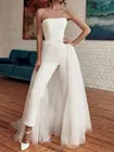 Женское шифоновое вечернее платье, белое платье с открытой спиной для выпускного вечера