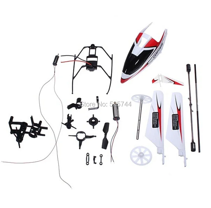 WLtoys v911 v911-1 V911-Pro V911-V2 вертолет аксессуары сумка с моторами лопастей балансира