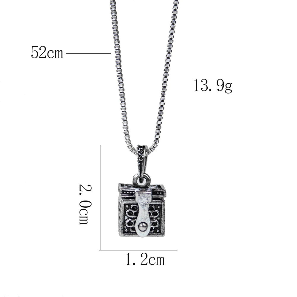 Кулон в ретро стиле с молитвенным поясом кулон виде урны пожеланиями